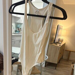 American apparel white bodysuit